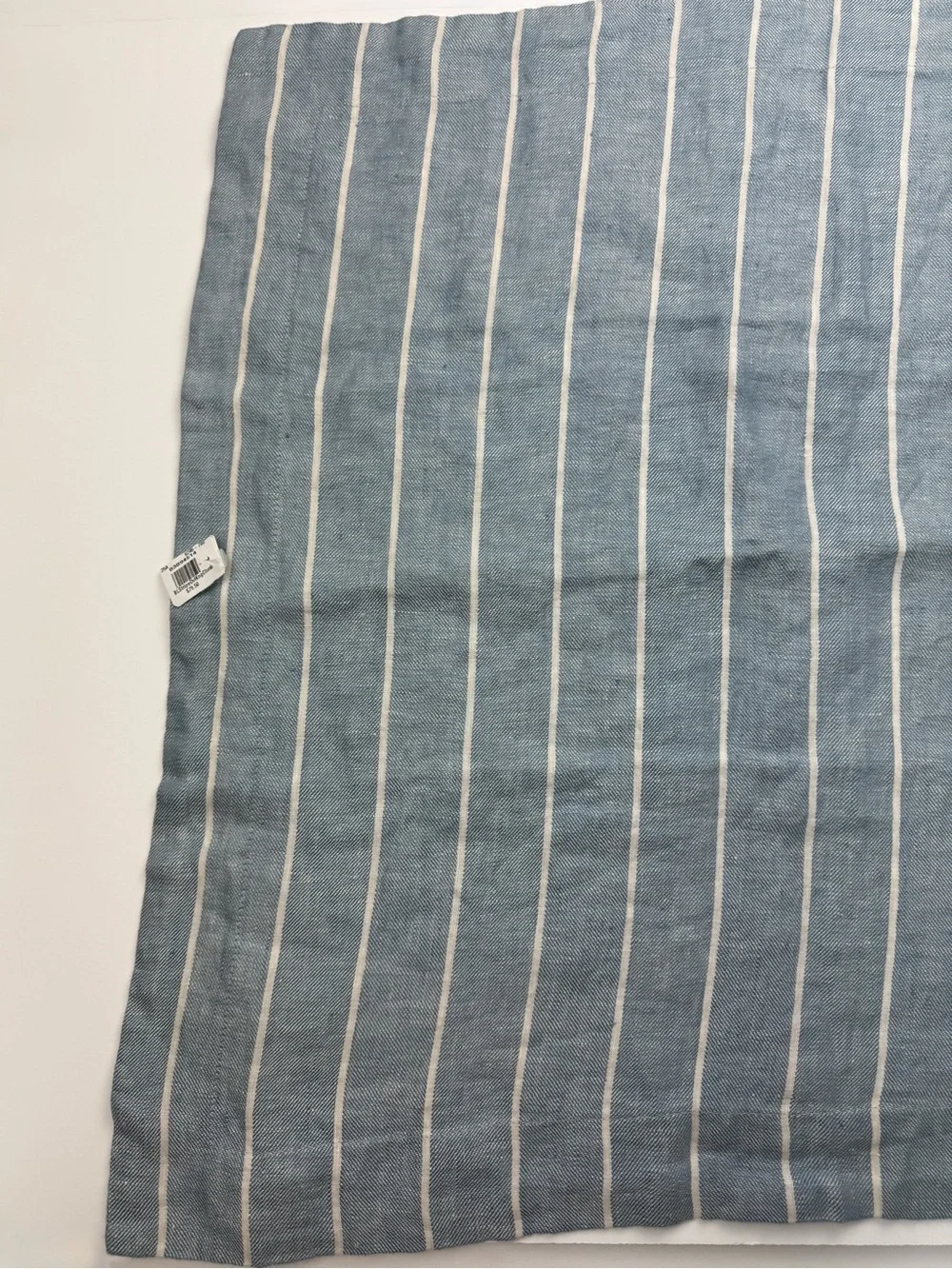 Pottery Barn Belgian Flax Linen Striped King Sham